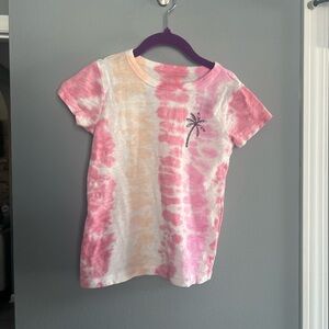 Crewcuts Palm Tree Tie-Dye Kids T-Shirt